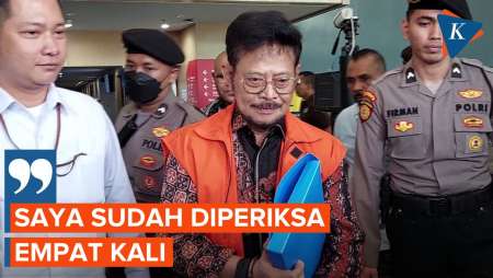 Jadi Saksi Sidang Etik Firli Bahuri, SYL: Capek Banget