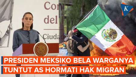 Presiden Meksiko Bela Warganya, Desak AS Hormati Hak Migran