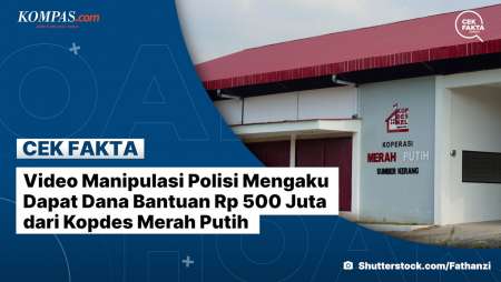 Video Manipulasi Polisi Mengaku Dapat Dana Bantuan Rp 500 Juta Dari Kopdes Merah Putih