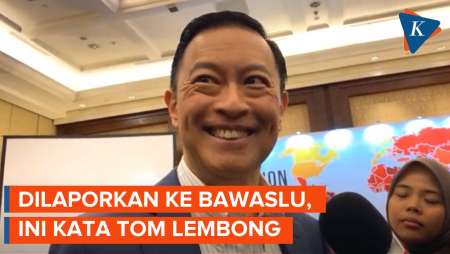 Respons Tom Lembong Usai Dilaporkan ke Bawaslu karena Dianggap Menghasut