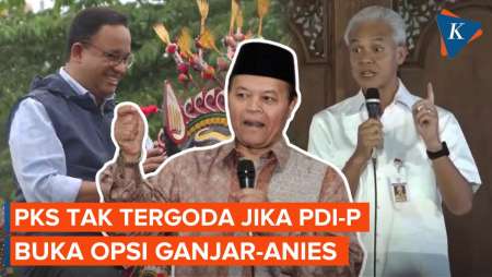 PDI-P Buka Opsi Anies Jadi Cawapres Ganjar, PKS: Tak Tergoda