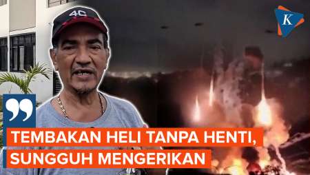 Kesaksian Warga Caracas Lihat AS Serang Venezuela, Tembakan Helikopter Tanpa Henti!