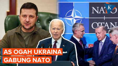 AS Enggan Beri Ukraina Jalur Cepat Gabung NATO