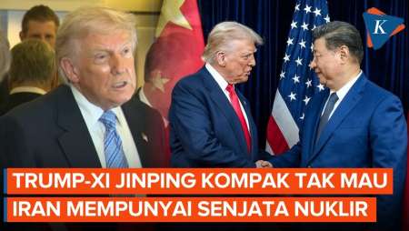 Bahas Iran Dengan Xi Jinping, Trump: Dia Bilang Mereka Tidak Boleh Punya Nuklir