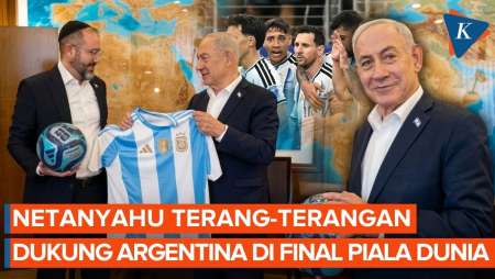Netanyahu Dukung Argentina, Doakan Juara Piala Dunia 2026