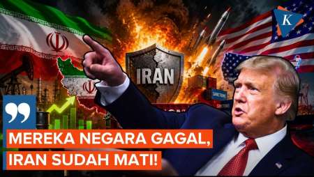 Trump Sebut Iran Sudah Mati! Ancam Serang Iran dan Desak Pemimpin Iran Diadili