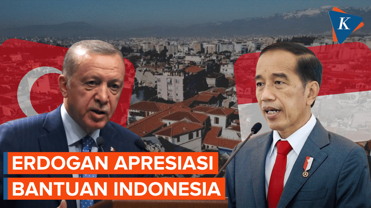 Erdogan Telepon Jokowi, Bilang Terima Kasih atas Bantuan Indonesia