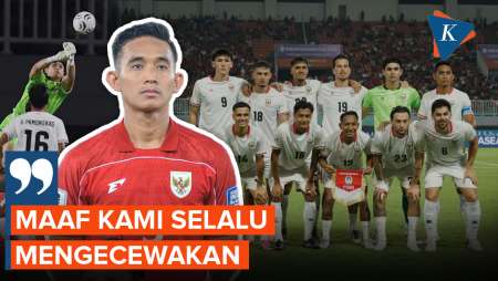 Kata-kata Rizky Ridho Usai Indonesia Tersingkir dari Piala AFF 2026 