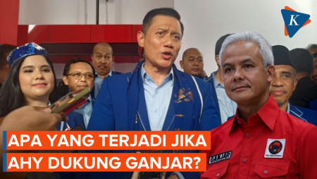 Kerugian Demokrat jika AHY Beralih Dukung Ganjar Pranowo