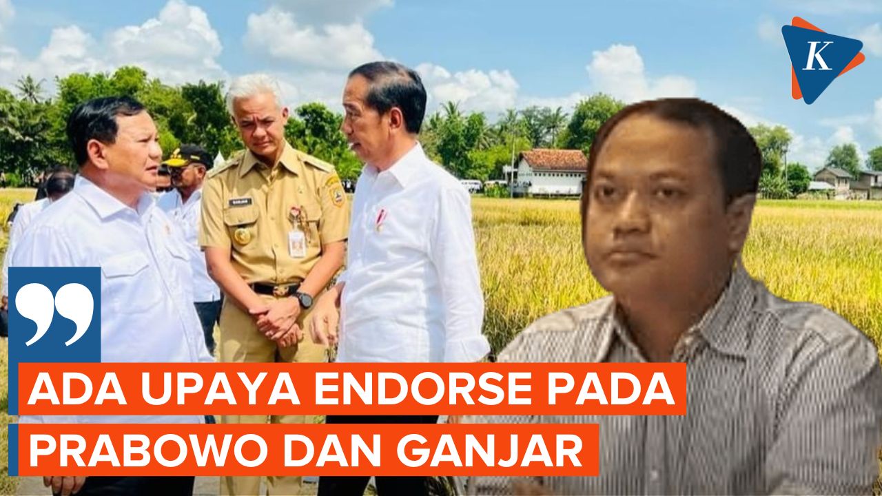 Jokowi Dinilai Berupaya Berikan Endorse Politik pada Prabowo-Ganjar