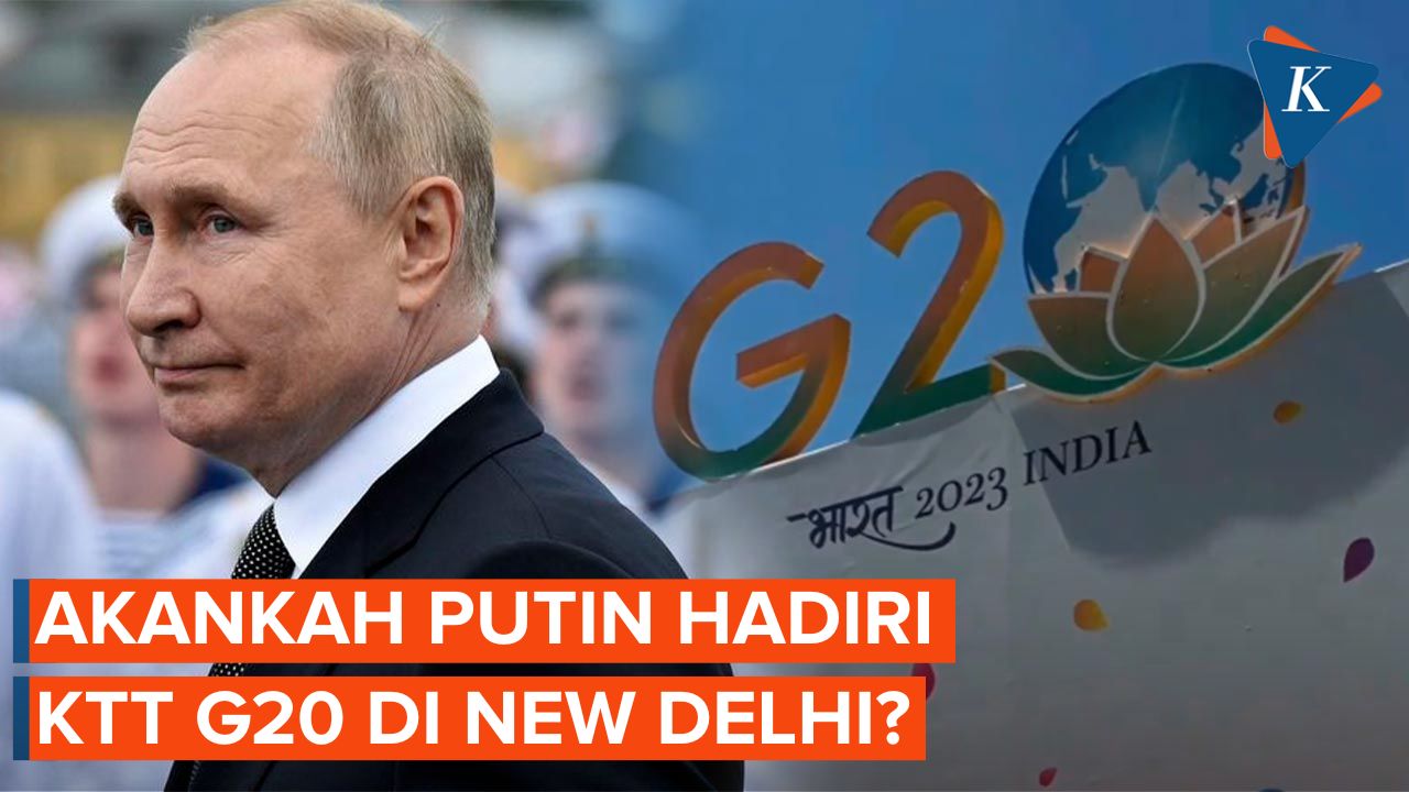 Absen di Bali, Putin Akan Hadiri KTT G20 di New Delhi?