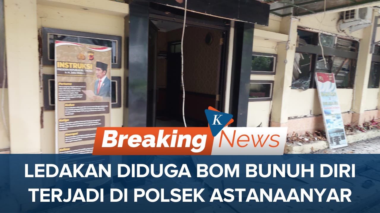 Bom Bunuh Diri di Polsek Astanaanyar Bandung, 1 Pelaku Tewas, 3 Anggota Polisi Luka-luka