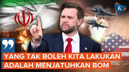 AS Tak Ingin Serang Iran Lagi, JD Vance: Tidak Boleh Menjatuhkan Bom!