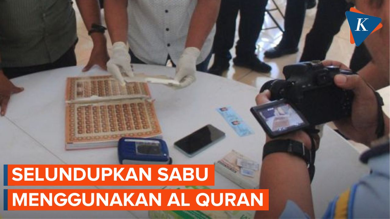 Suami Istri Tertangkap Selundupkan Barang Haram ke Lapas Menggunakan Al Quran