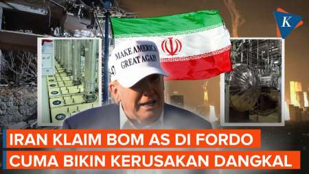 Iran Klaim Serangan AS ke Fasilitas Nuklirnya Cuma Hasilkan Kerusakan Kecil