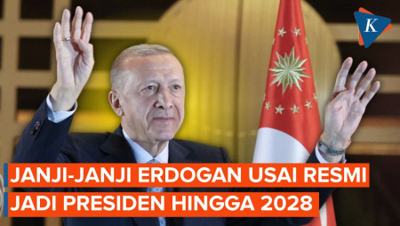 Janji Erdogan Usai Resmi Berkuasa di Turkiye hingga 2028