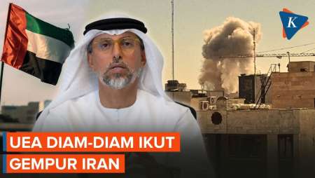 Dibombardir Rudal Dan Drone, UEA Diam-diam Ikut Serang Iran