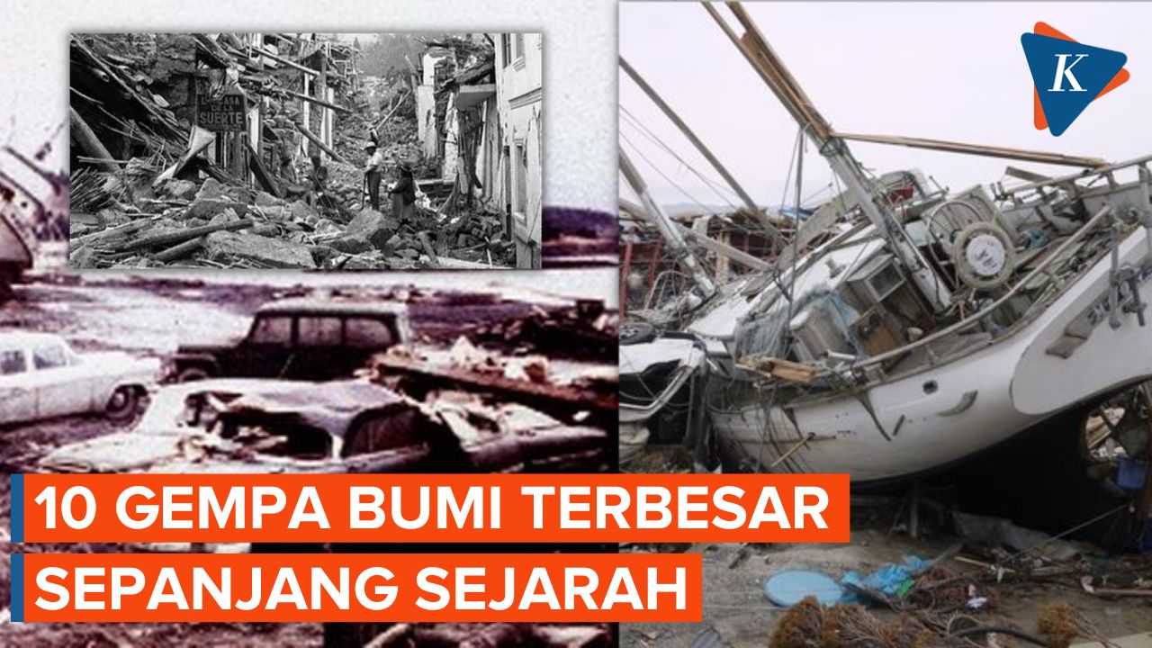 10 Gempa Bumi Terbesar Sepanjang Sejarah, Dua di Indonesia