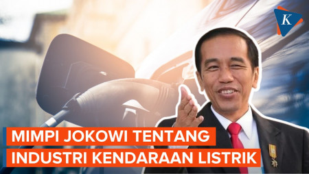 Jokowi Optimis Indonesia Bisa Punya Industri Kendaraan Listrik Besar