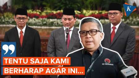 Respons PDI-P Usai Jokowi Lantik Keponakan Prabowo Jadi Wamenkeu