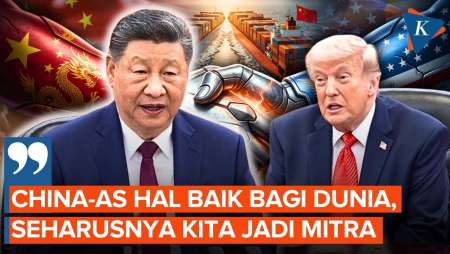 Xi Jinping Ke Trump: China-AS Hal Baik Bagi Dunia, Harusnya Jadi Mitra