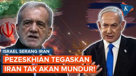 Presiden Iran: Kami Tak Akan Mundur Hadapi Serangan Israel!