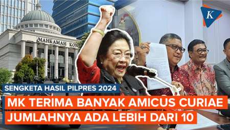 MK Ungkap Baru Kali Ini Banyak Pihak Ajukan Diri Jadi Amicus Curiae, Salah Satunya Megawati