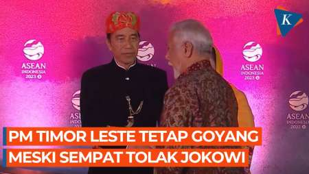 PM Timor Leste Tolak Foto Bersama dengan Jokowi, tapi Heboh…