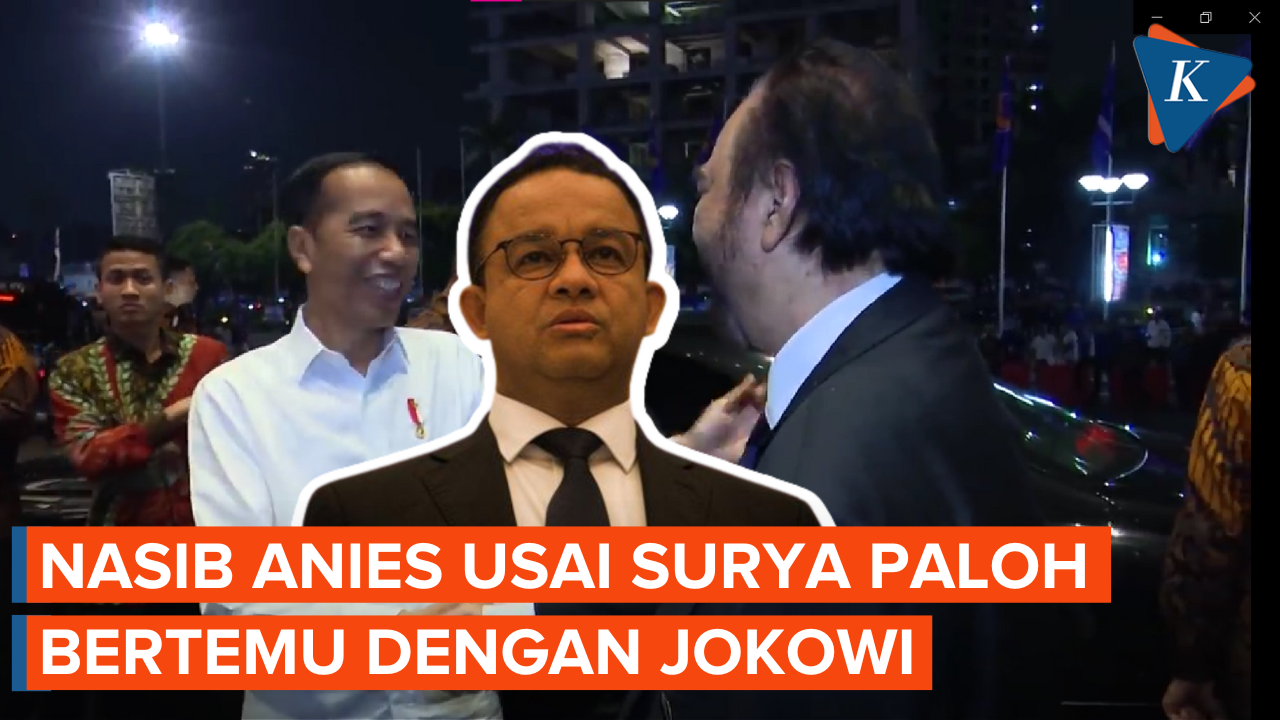 Nasib Anies Usai Surya Paloh Bertemu Jokowi