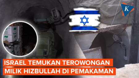 Detik-detik Israel Geledah Terowongan di Lebanon, Diklaim Milik Hizbullah!