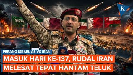 Hari Ke-137 Perang Iran Vs AS-Israel: UEA Murka! Iran Hujani Pangkalan AS Di Wilayah Dengan Rudal Ba