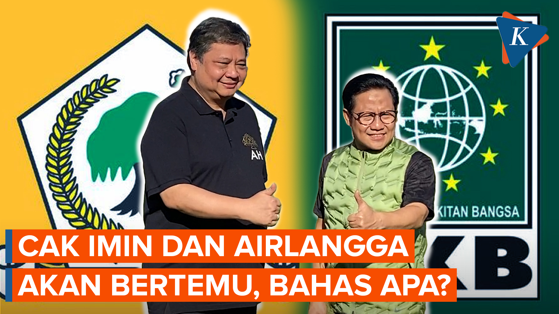 Cak Imin Akan Bertemu Airlangga, Mau Saling Update soal Dinamika Politik