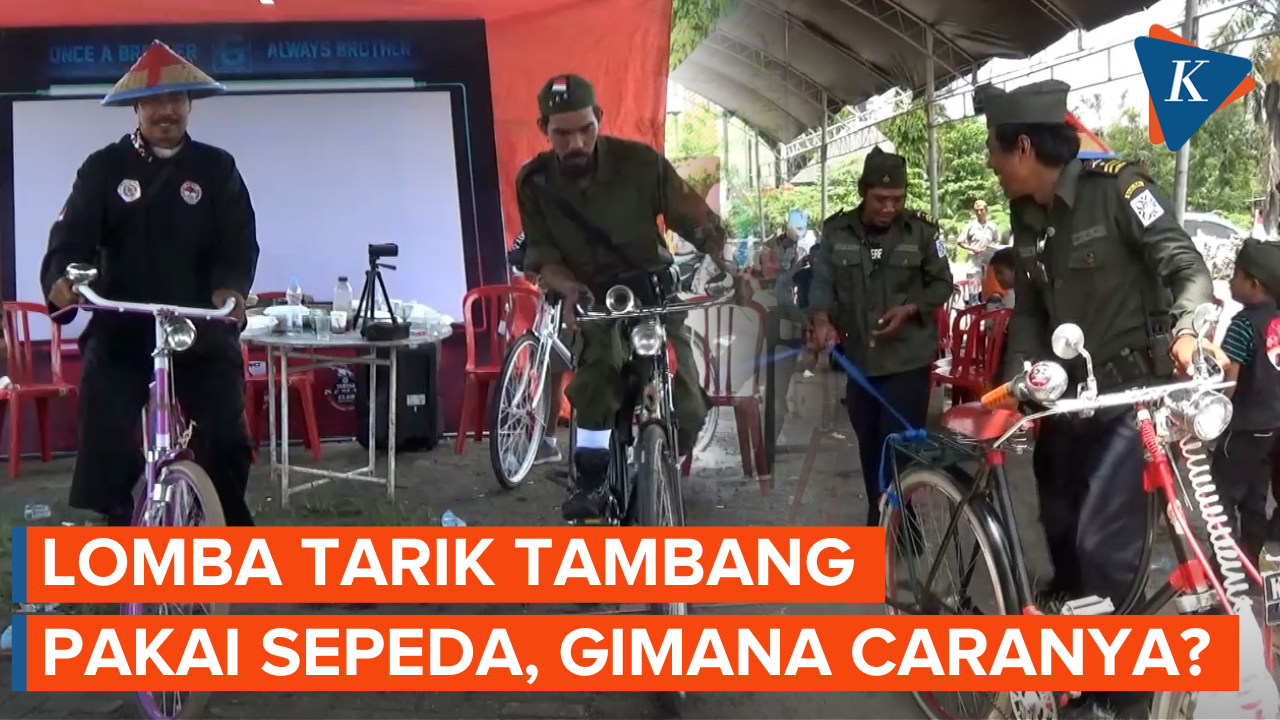 Seru, Lomba Sepeda Lambat dan Tarik Tambang Meriahkan Hari Pahlawan di Sulsel