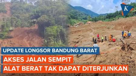 Update Longsor Bandung Barat: Evakuasi Tak Bisa Gunakan Alat Berat