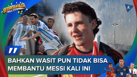 Rayakan Kemenangan Spanyol, Fans: Wasit Tidak Bisa Bantu Messi Hari Ini