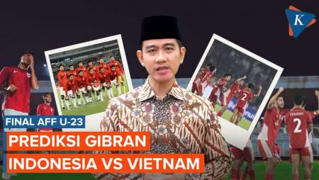 Prediksi Final AFF U-23 Indonesia Vs Vietnam, Gibran: Bisa 3-0