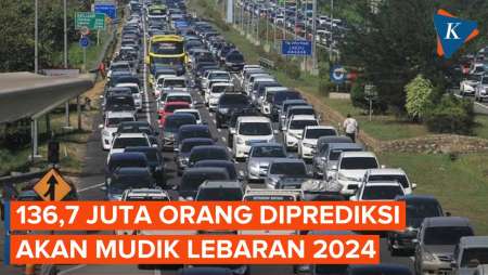 136,7 Juta Warga Diprediksi Akan Mudik Lebaran 2024, Naik 6 Persen dari Tahun Lalu