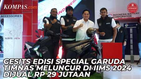 GESITS GARUDA EDITION | Resmi Meluncur Di IIMS 2024 Dibanderol Rp 29 Jutaan