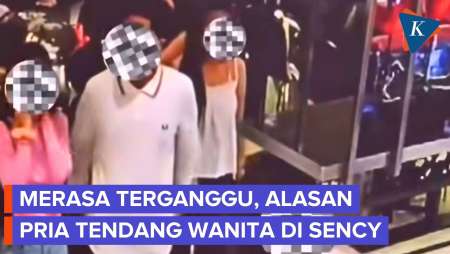 Motif Pria Tendang Wanita Di Senayan City, Merasa Terganggu Keberadaan Korban