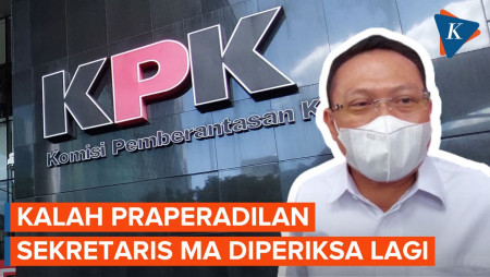 Sekretaris MA Segera Diperiksa KPK Usai Kalah di Praperadilan