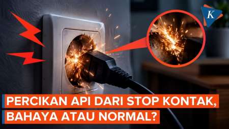 Stop Kontak Muncul Percikan Api, Apakah Berbahaya?