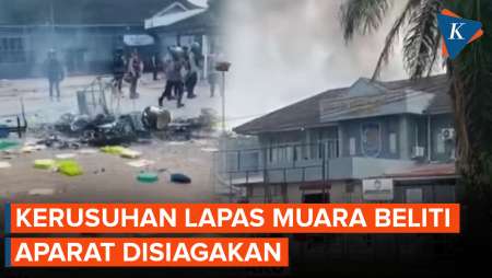 Lapas Narkotika Muara Beliti Sumsel Rusuh, Polisi Dilempar Batu