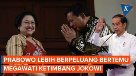 Prabowo Lebih Berpeluang Bertemu Megawati, Jokowi Akan Jadi Masa Lalu