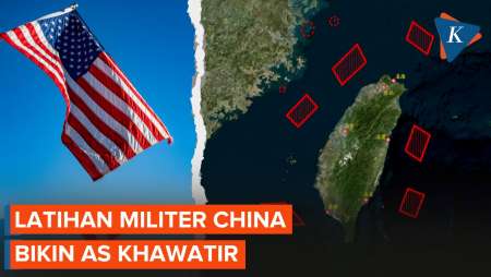 Latihan Militer China Picu Kemarahan Taiwan dan Kekhawatiran AS