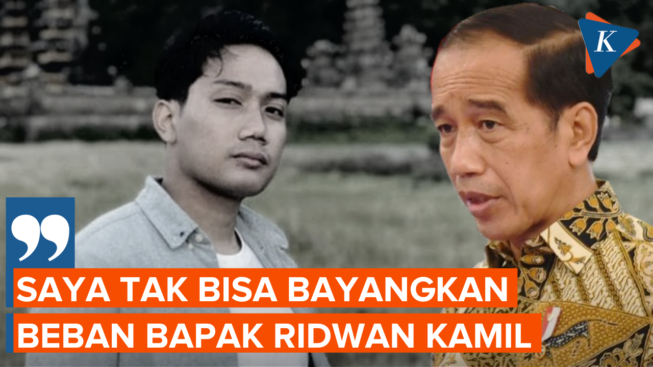 Jokowi Sampaikan Belasungkawa atas Meninggalnya Putra Ridwan Kamil