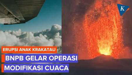 BNPB Ungkap Sebaran Abu Vulkanik Erupsi Anak Krakatau, Ini Langkah yang Dilakukan
