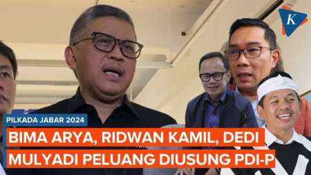 Bursa Pilkada, PDI-P Berpeluang Usung 3 Nama di Pilkada Jabar