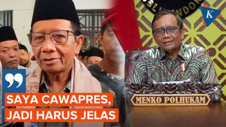 Mundur dari Menteri Jokowi, Mahfud MD: Saya Cawapres, Jadi Harus Jelas