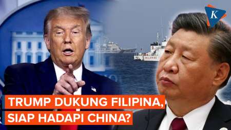 Trump Komitmen Dukung Filipina, Siap Hadapi China?