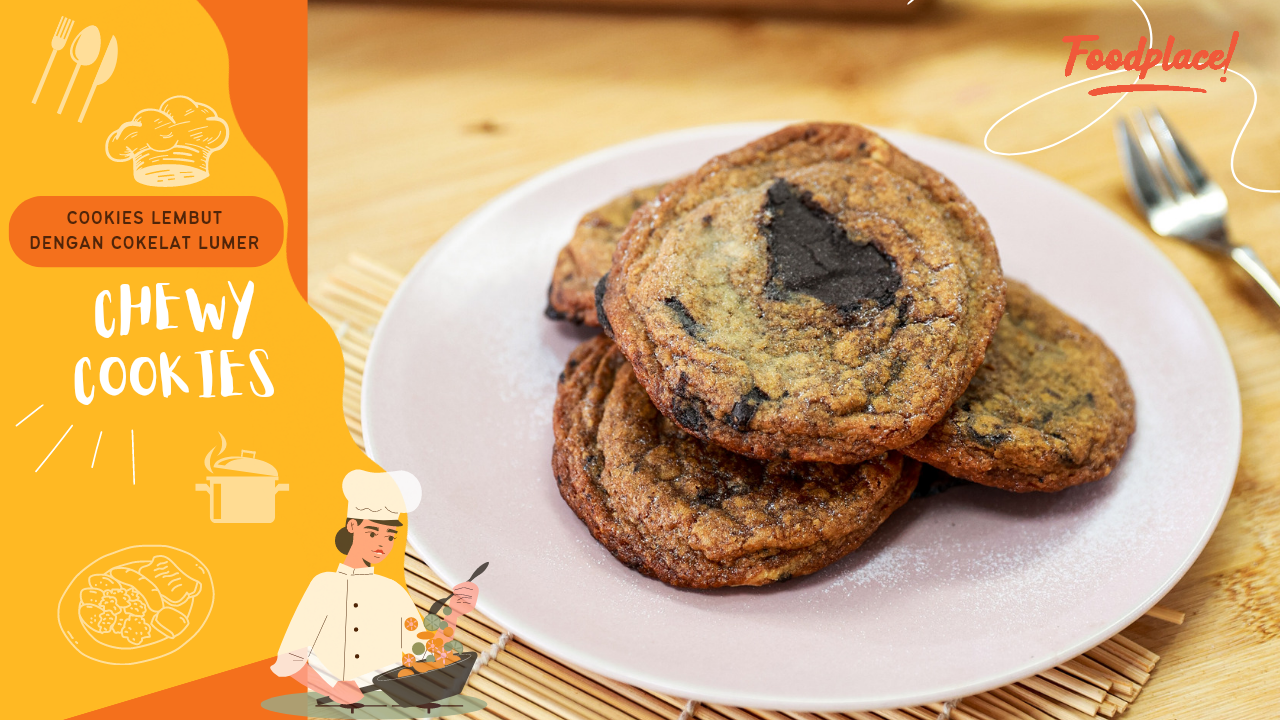 Resep Chewy Cookies, Kenyal dan Manis!